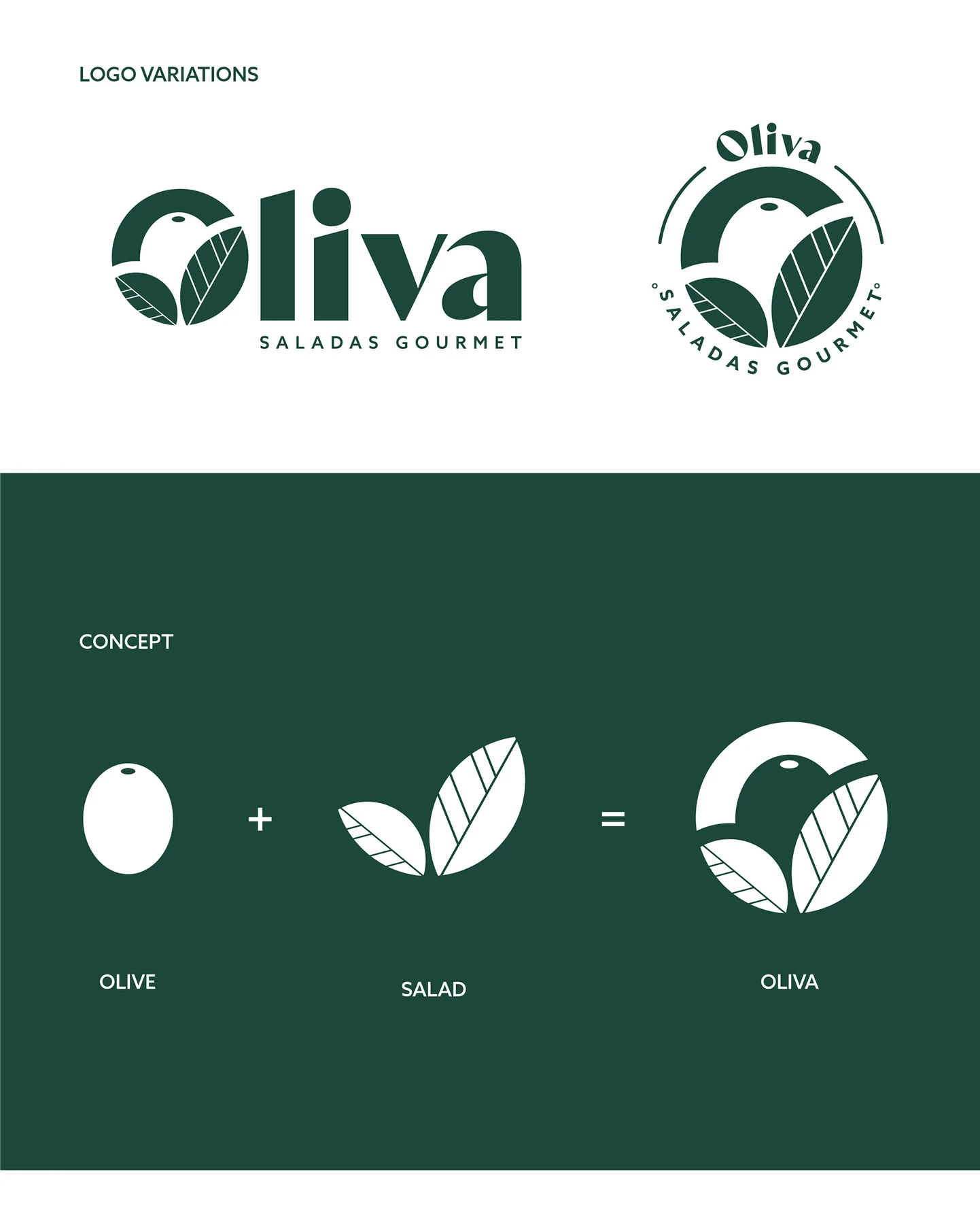 Oliva Logo-Varianten und Markenkonzept